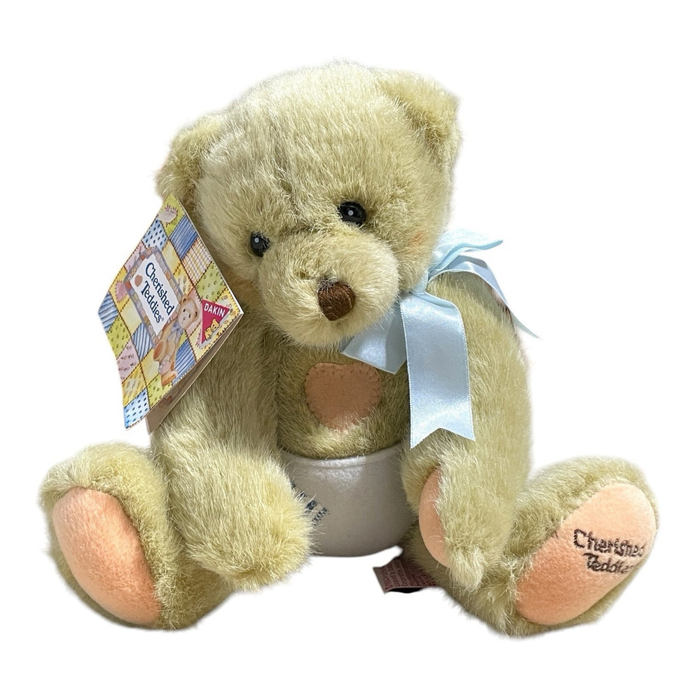 Dakin Cherished Teddies Playful Friend Stuffed Bear Plush Articulated Tags 12”
